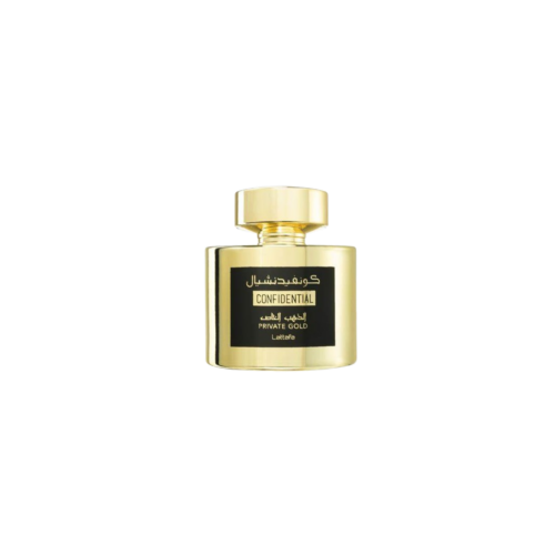 Confidential Gold lattafa 3.4fl oz
