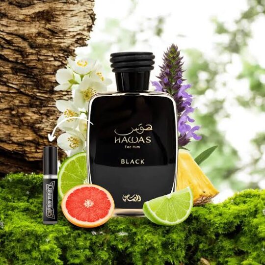 Hawas Black Men 3.40fl oz by Rasasi